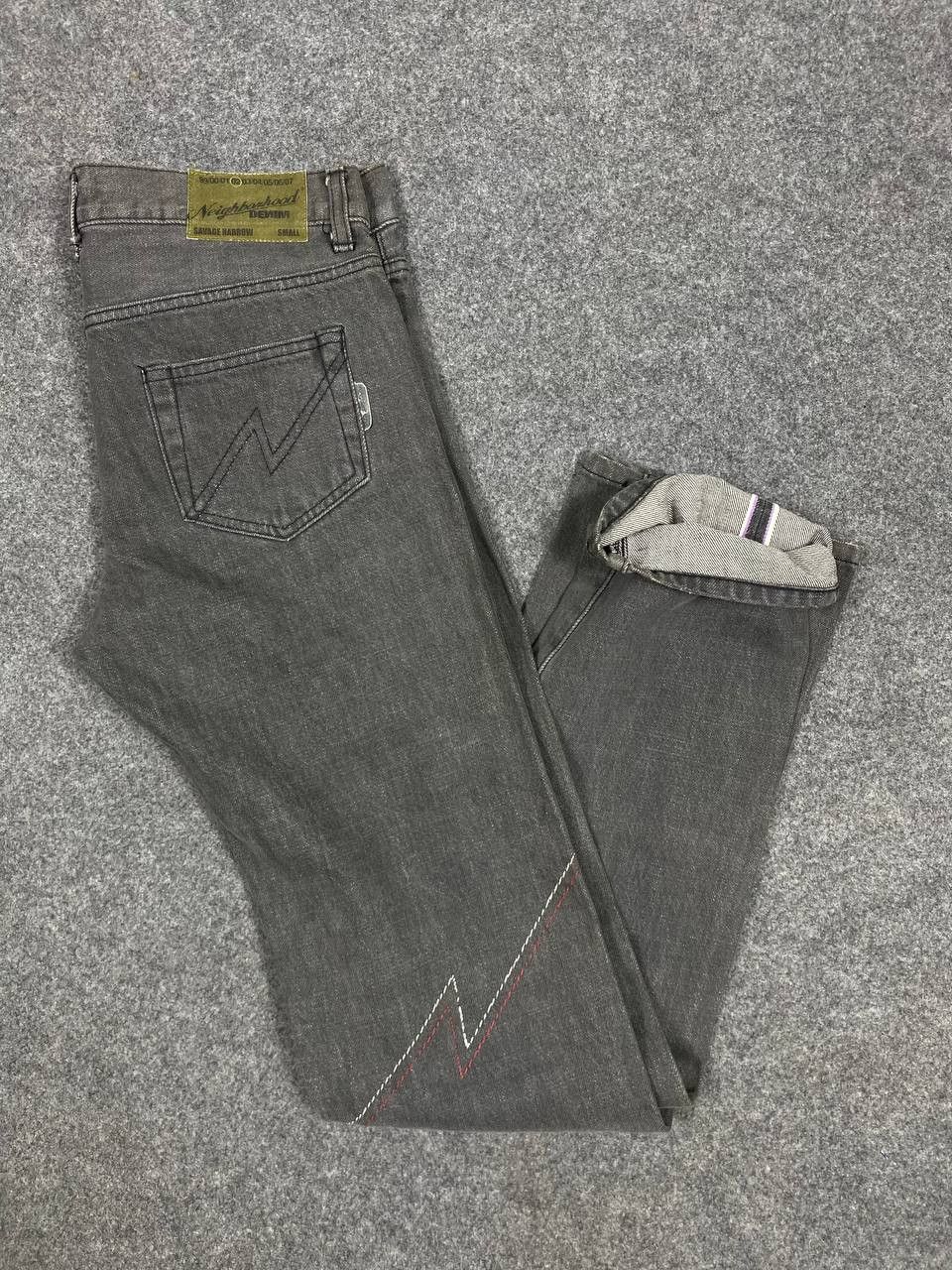 NEIGHBOR HOOD 00s SAVAGE NARROW DENIM