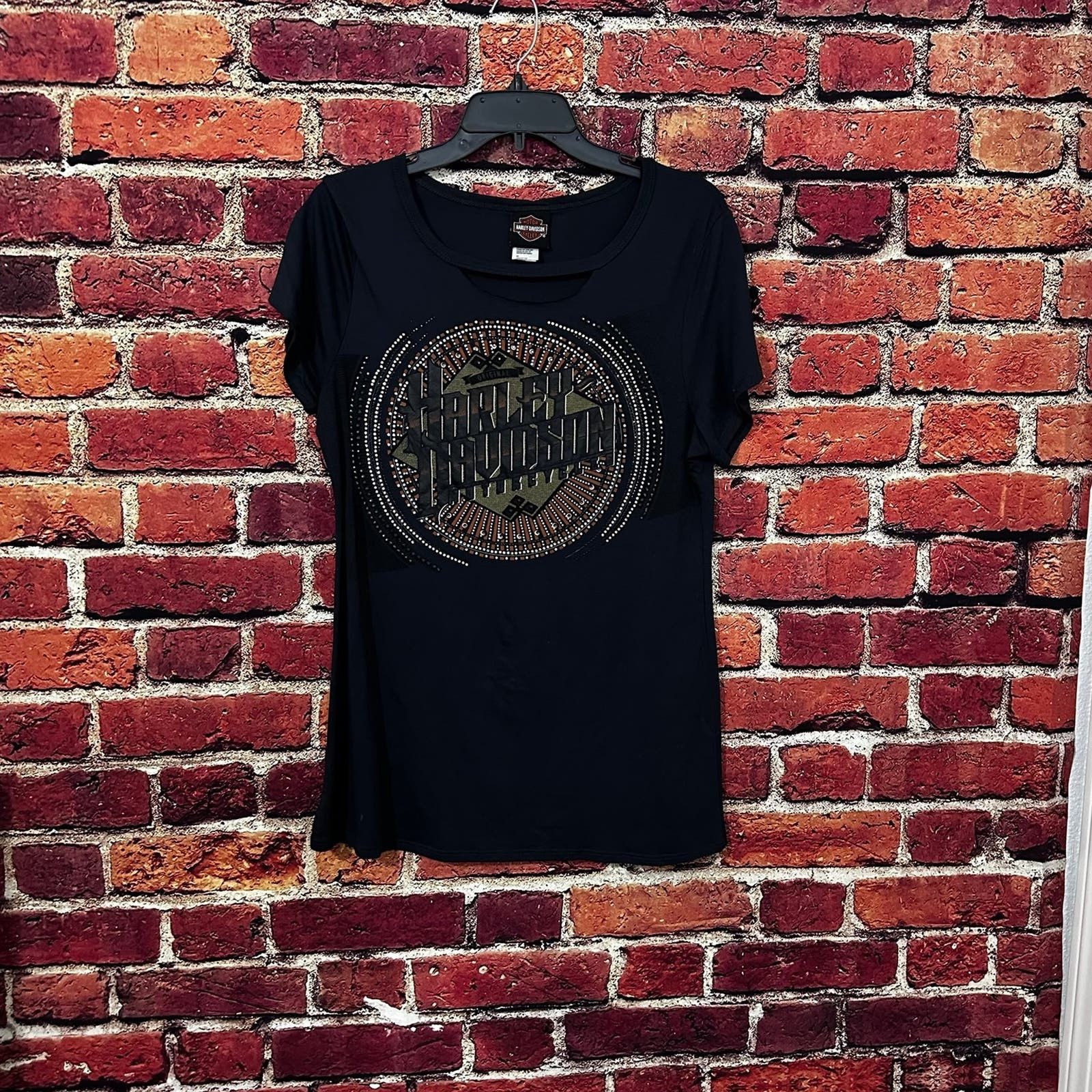 Harley Davidson womens Harley-Davidson t-shirt Size L / US 10 / IT 46 - 1 Thumbnail