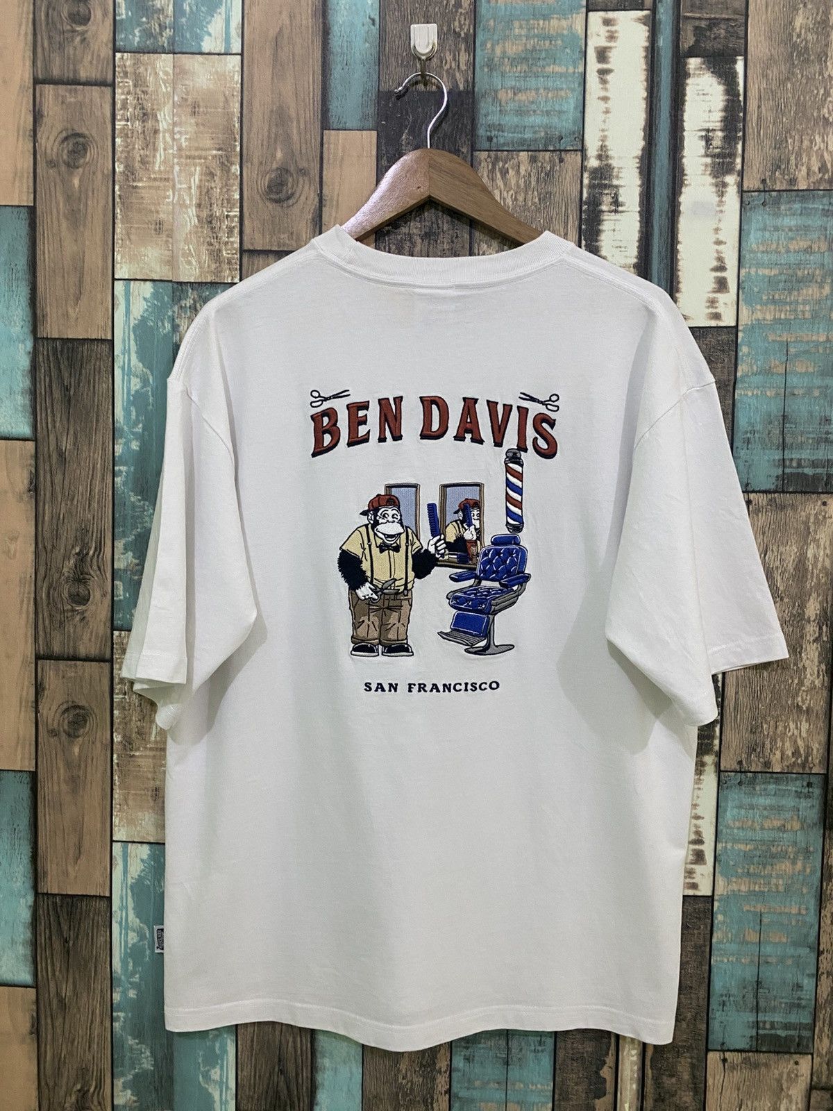 Ben Davis Ben Davis Embroidered Back Hit Tee Size US L / EU 52-54 / 3 - 2 Thumbnail
