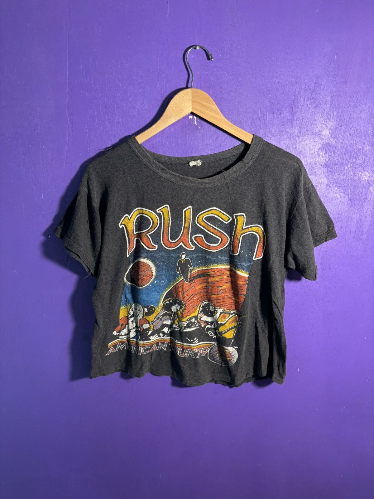 Band Tees Vintage 2013 Rush Clockwork Angels Tour XX-Large T-Shirt