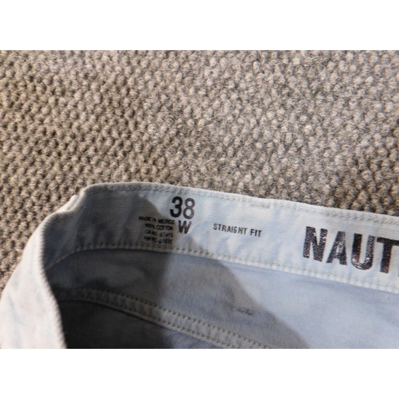 Nautica Nautica Jeans Mens 38x31 Straight Denim Blue 100% cotton Retro Size US 38 / EU 54 - 3 Thumbnail