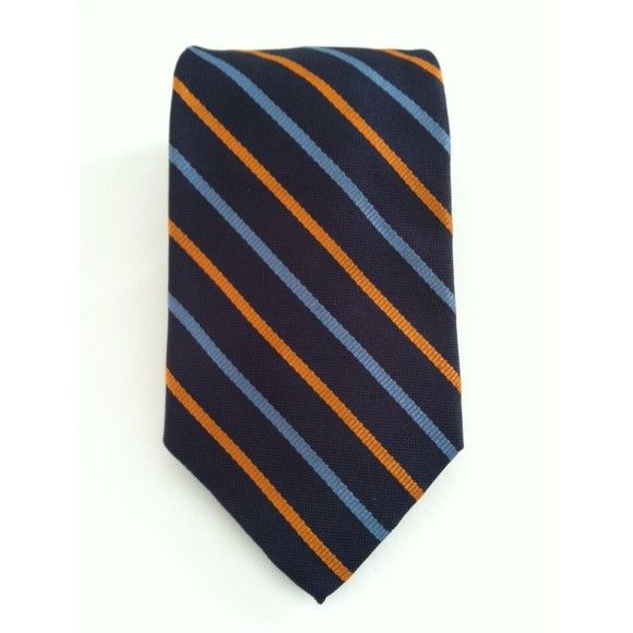 Brooks Brothers BROOKS BROTHERS BASICS MENS NAVY 100%SILK TIE WIDTH: 3 3/4" Size ONE SIZE - 1 Thumbnail