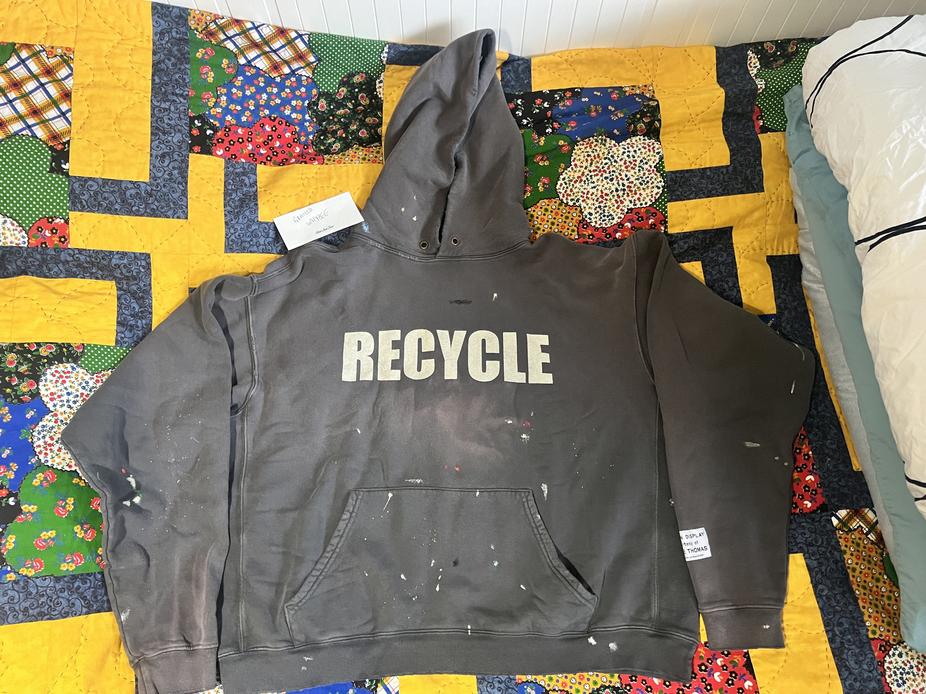 Gallery Dept. *SOLD OUT* NWT Gallery Dept GD Recycle Hoodie - M Size US M / EU 48-50 / 2 - 2 Thumbnail