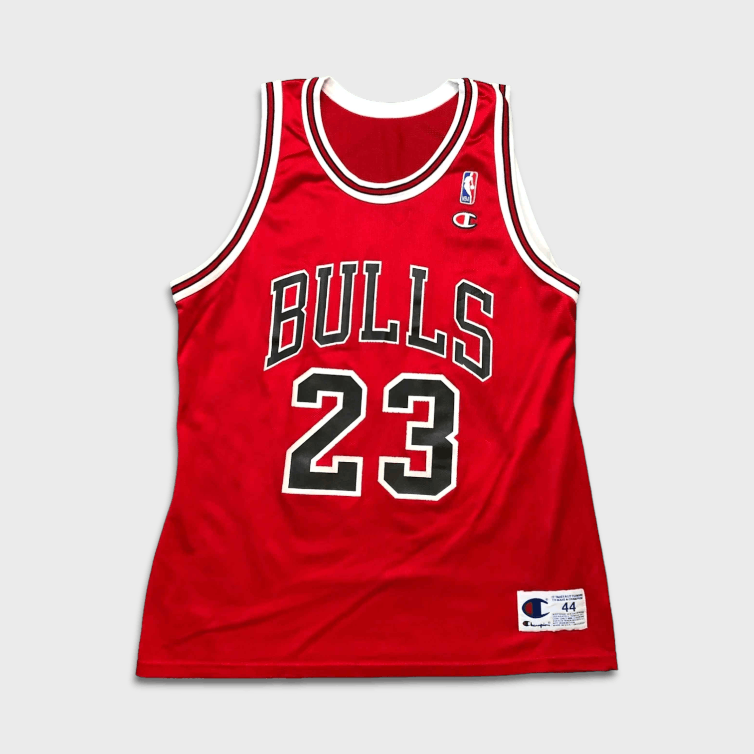 Champion 90s Champion Michael Jordan Chicago Bulls Jersey sz 44 NBA Size US L / EU 52-54 / 3 - 3 Thumbnail