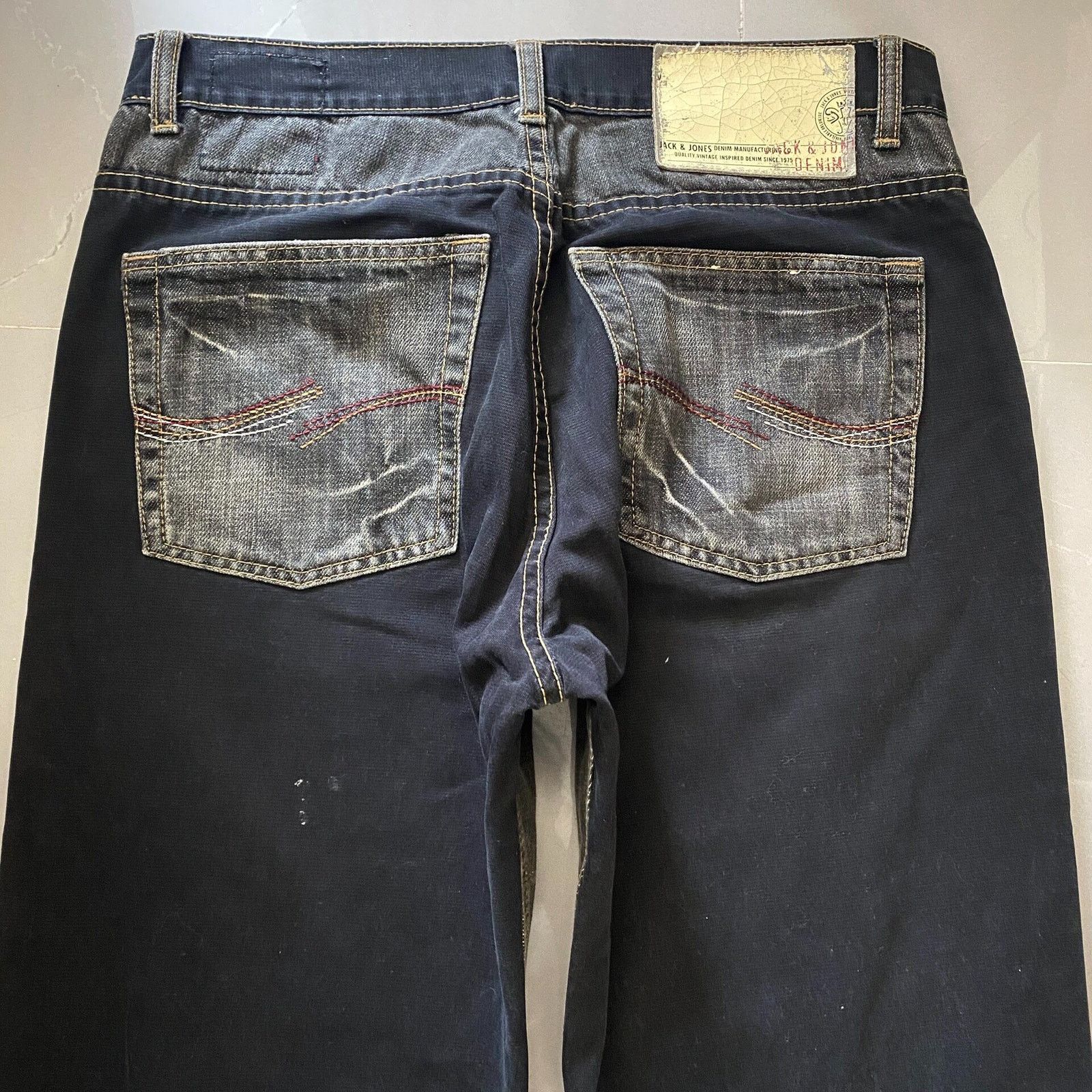 Other Vintage Japanese Archive Faded Black Bootcut Denim Jeans Size US 30 / EU 46 - 2 Thumbnail