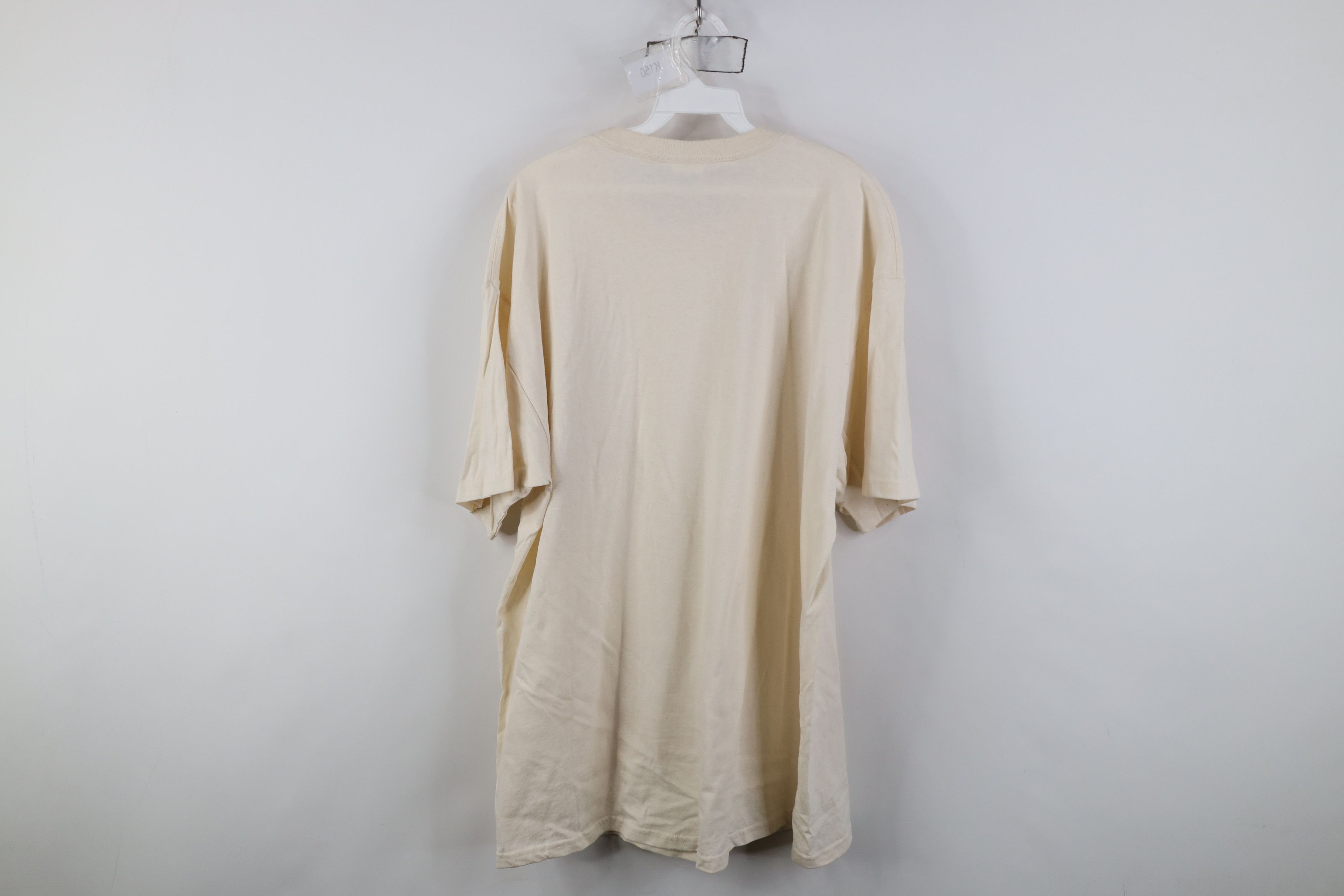Vintage Deadstock Vintage 90s Y2K Streetwear Heavy Cotton T-Shirt Size US XL / EU 56 / 4 - 6 Thumbnail