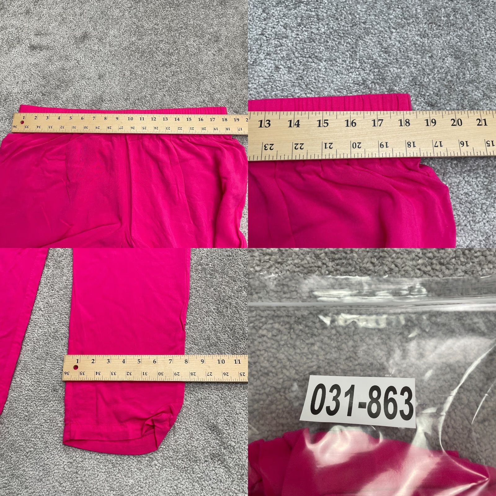 Apt. 9 Apt. 9 Lounge Casual Pants Womens XL Pink Straight Leg Elastic Lightweight 36x27 Lounge Pants Pink XL Womens Elastic Waist Comfortable Everyday Wear Size 40" / US 18 - 8 Thumbnail