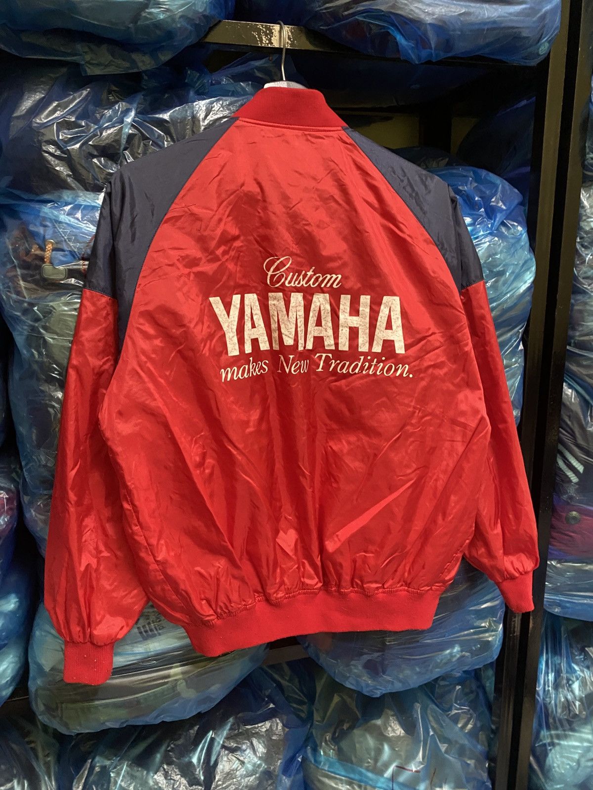 Yamaha VINTAGE VAROZ YAMAHA VARSITY JACKET Size US S / EU 44-46 / 1 - 9 Thumbnail