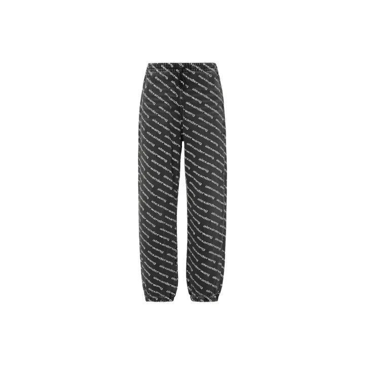 Alexander Wang Alexander Wang Logo Print Jogger Jeans for Women - Size 30" / US 8 / IT 44 - 1 Thumbnail