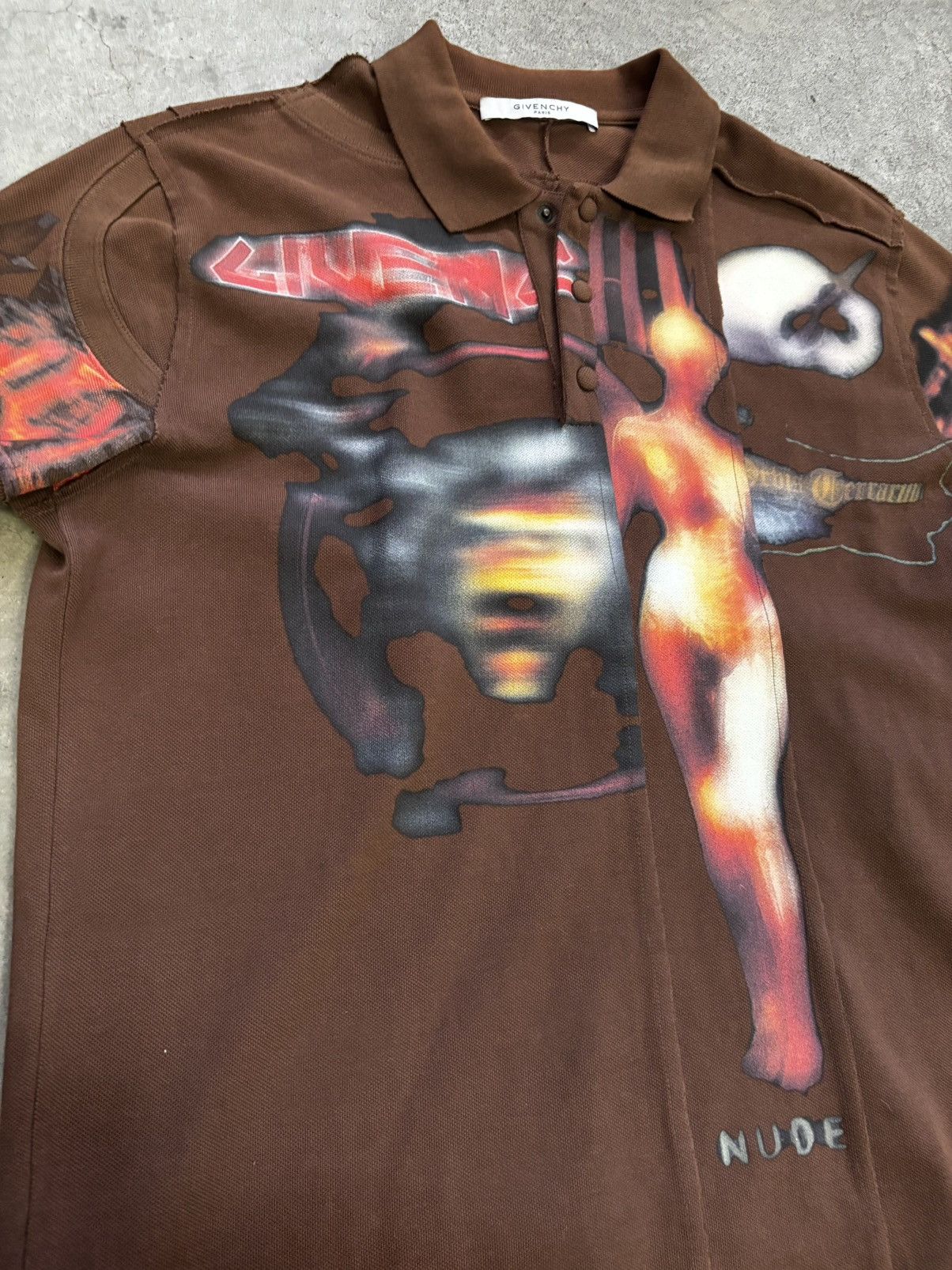 Givenchy Givenchy Heavy Metal Polo Size US L / EU 52-54 / 3 - 3 Thumbnail