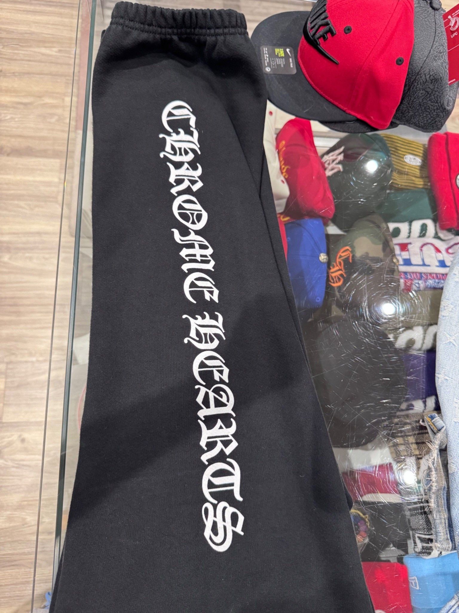 Chrome Hearts Chrome Hearts Scroll Logo Sweatpants Black Size US 32 / EU 48 - 7 Thumbnail