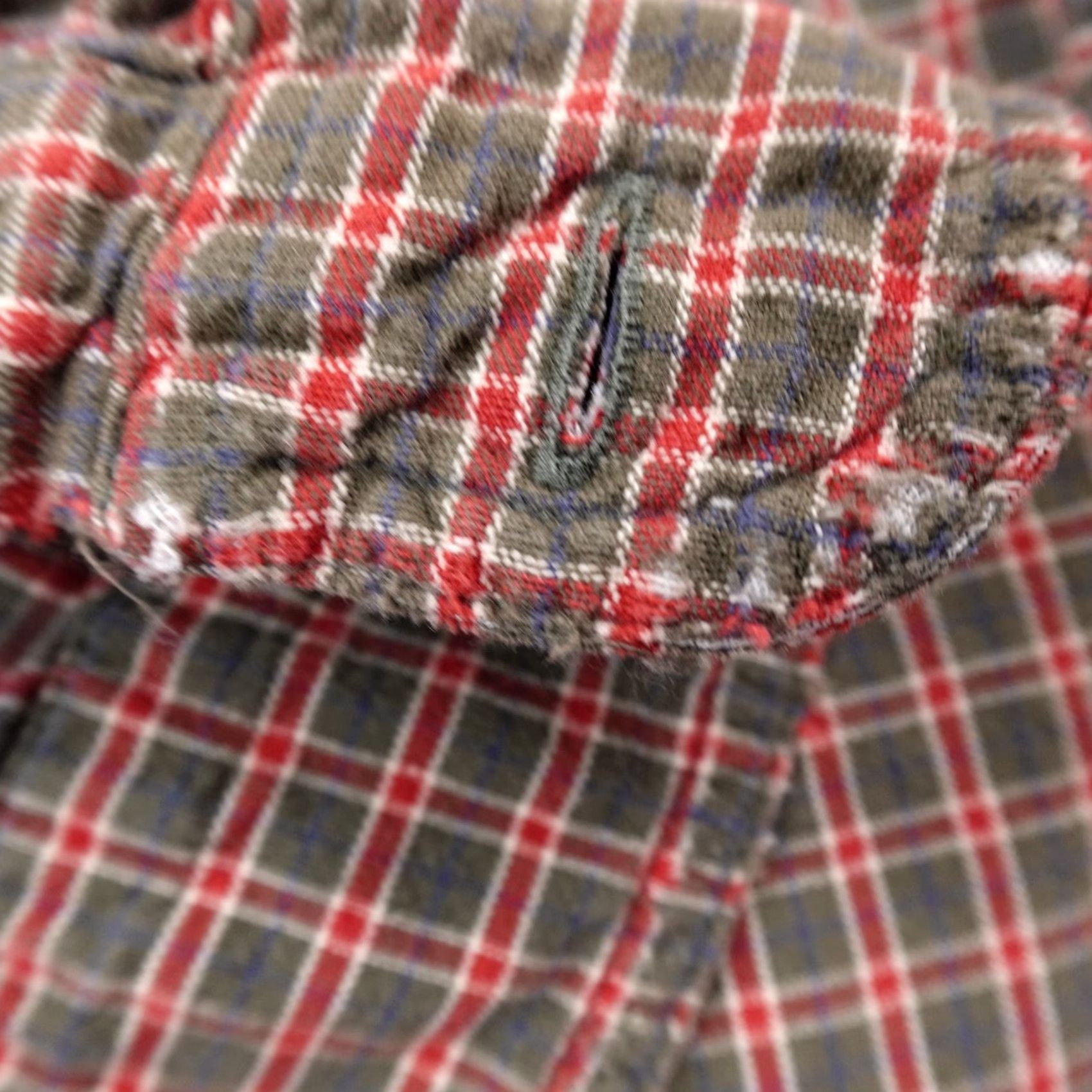 Abercrombie & Fitch VINTAGE Abercrombie & Fitch Shirt Mens XL Red Long Sleeve Button-Up 90s Y2K 00s Size US XL / EU 56 / 4 - 4 Thumbnail