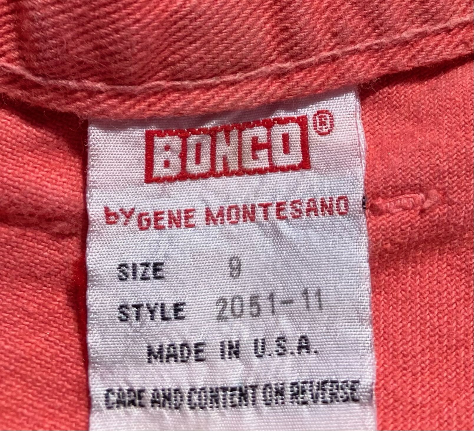 Vintage 90’s Bongo Button Fly Pink Denim Jean Shorts 25” Waist Size 25" / US 0 / IT 36 - 4 Thumbnail