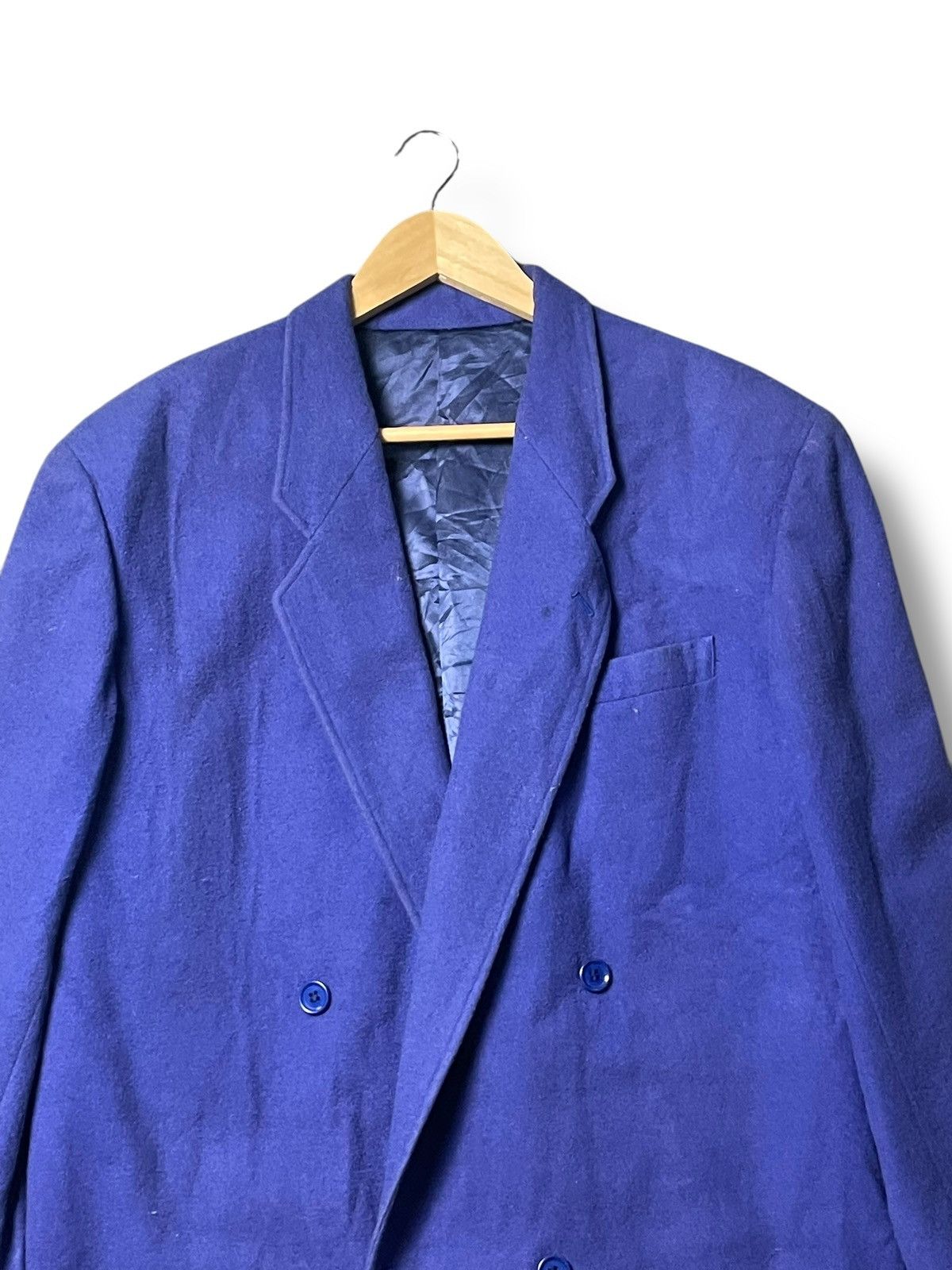 Designer × Kenzo × Vintage Kenzo Double Breasted Wool Blazer (44) Size US XS / EU 42 / 0 - 4 Thumbnail