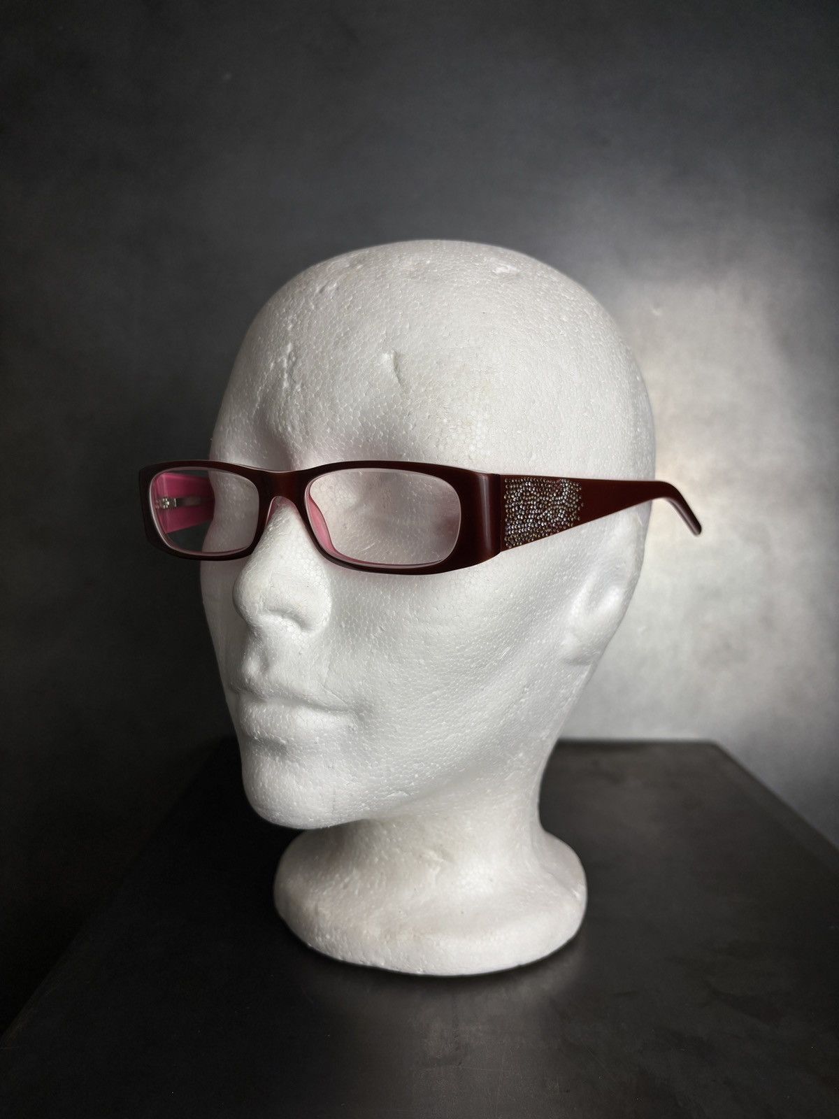 Dolce & Gabbana 2000s Dolce & Gabbana Glasses Frames Vintage Designer Strass Size ONE SIZE - 9 Thumbnail