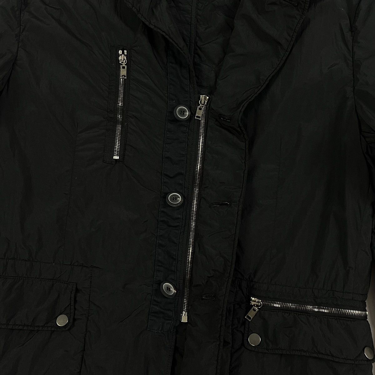 Lanvin Luxury Lanvin Shimmer Polyamide Light Jacket Man Size L Size US L / EU 52-54 / 3 - 11 Thumbnail