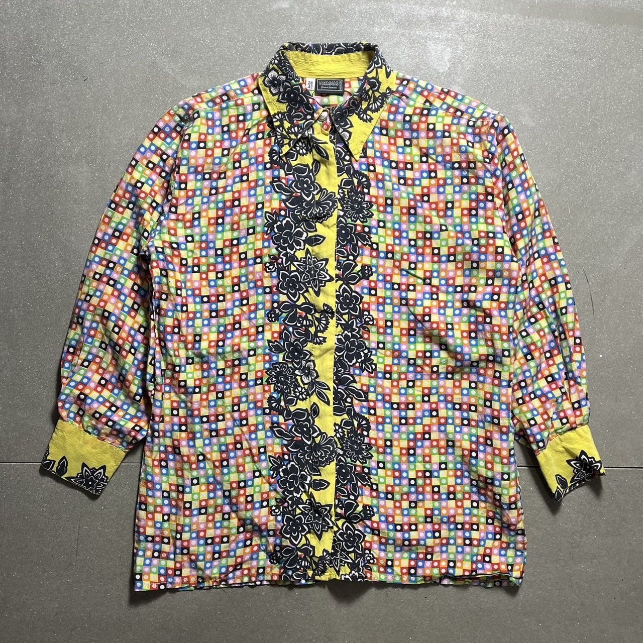 Versace × Versus Versace × Vintage Gianni Versace Versus 90s Printed Shirt Size US M / EU 48-50 / 2 - 1 Thumbnail