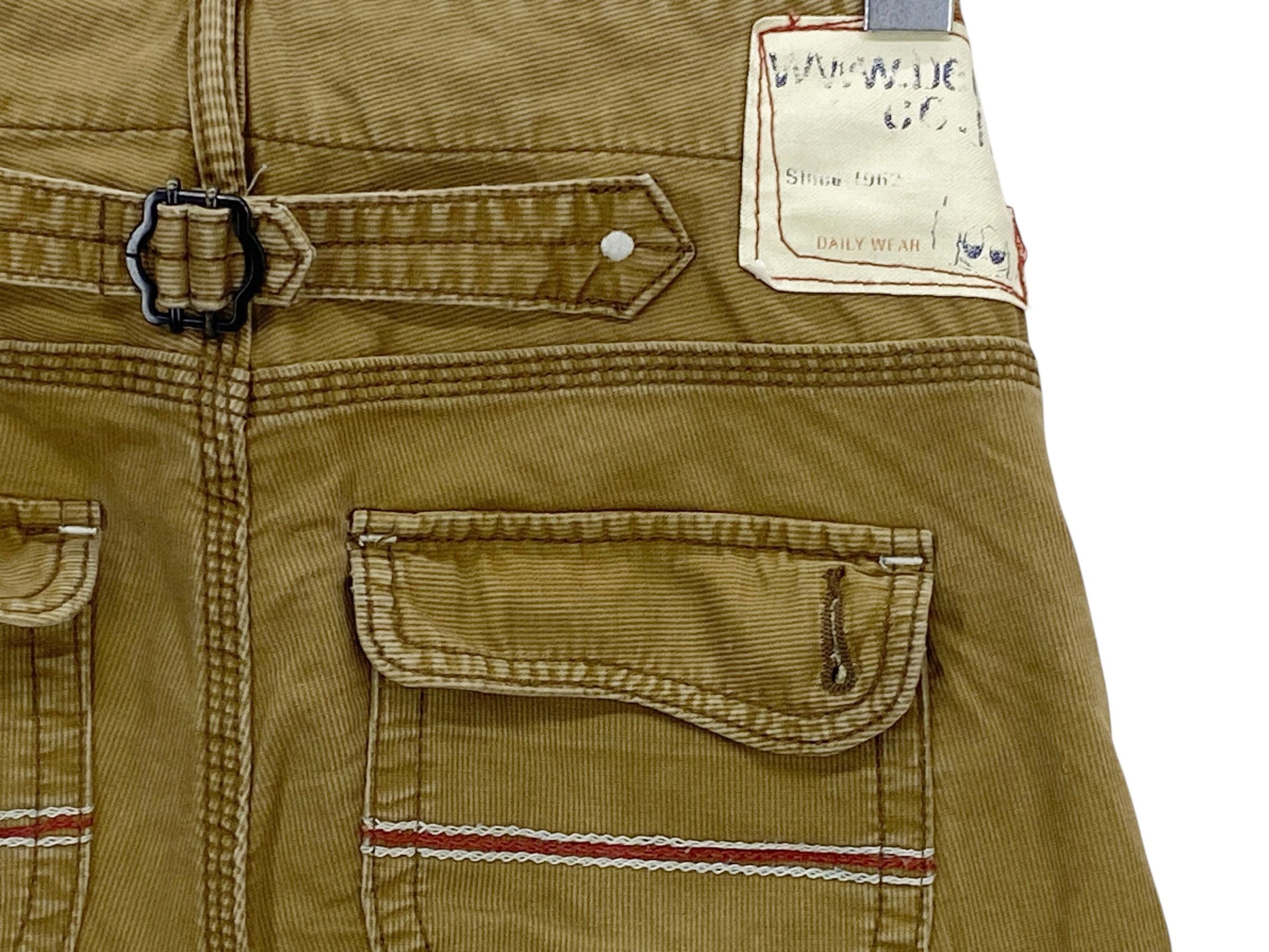 Japanese Brand Betty Smith Carpenter Workwear Hickory Dungarees Size 25" / US 0 / IT 36 - 10 Thumbnail