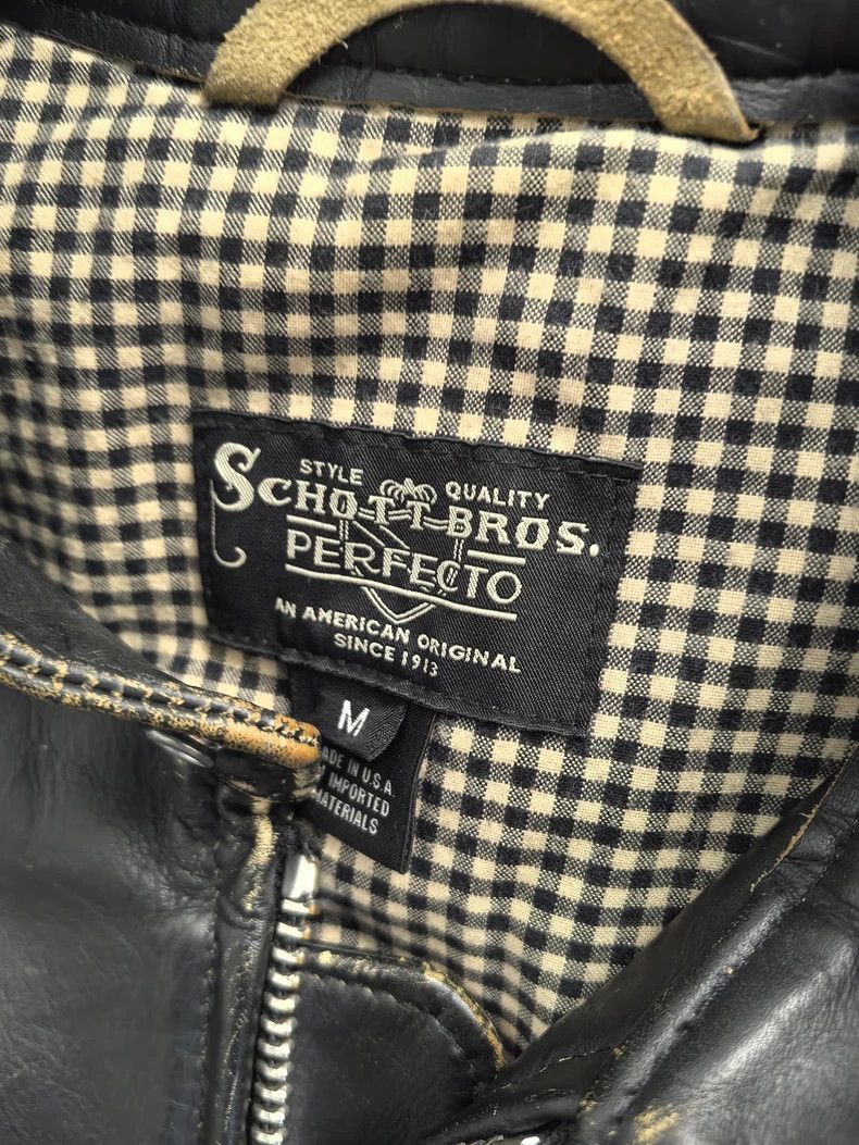 Schott Schott Classic leather jacket Size US M / EU 48-50 / 2 - 6 Thumbnail