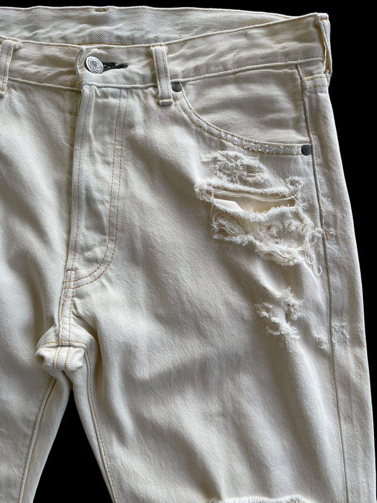 Billionaire Boys Club BBC Destroyed Ripped Jeans Size US 32 / EU 48 - 10 Thumbnail