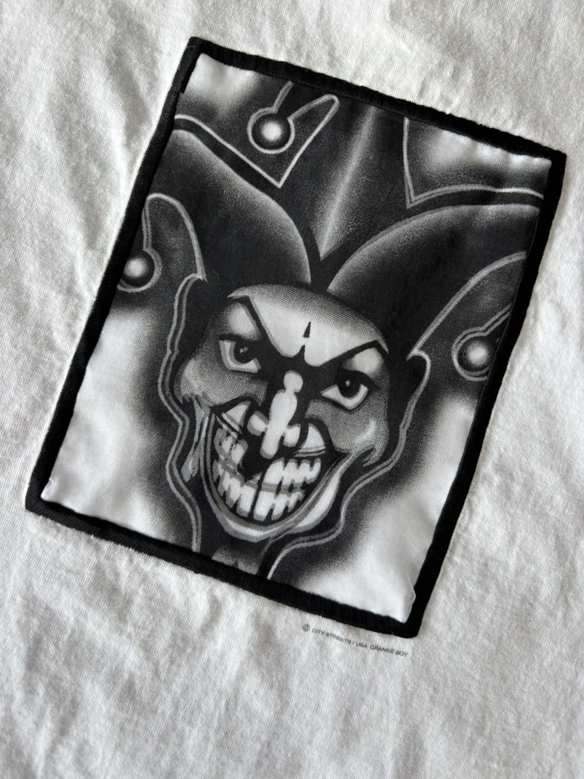 JNCO Y2K Cranke Boy Jester Illusion Tee Shirt Size US M / EU 48-50 / 2 - 2 Thumbnail