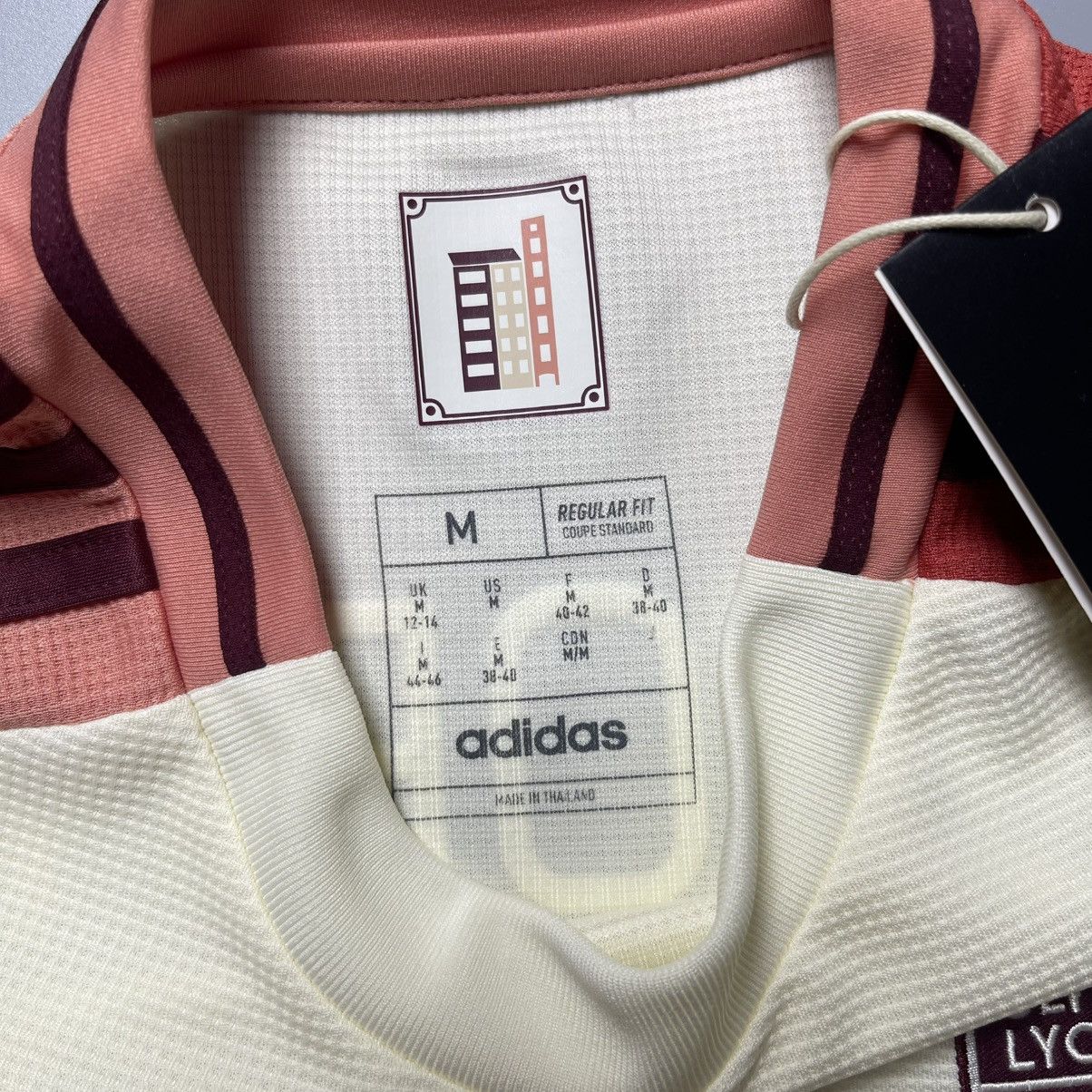 Adidas NWT WOMEN LYON ADIDAS 2024/2025 FOOTBALL JERSEY #6 DUMORNAY Size M / US 6-8 / IT 42-44 - 7 Thumbnail