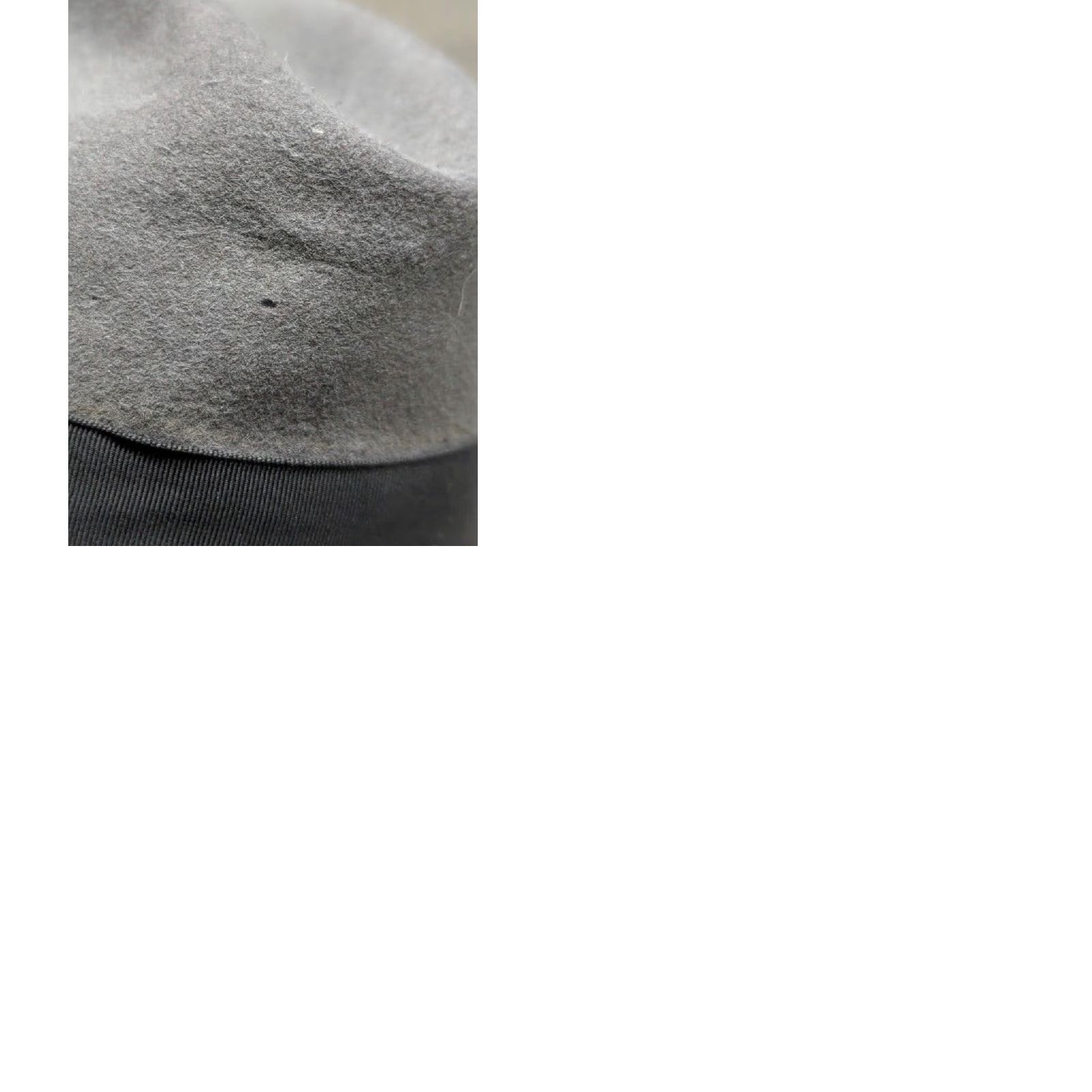 Vintage VINTAGE Stevens Fedora Hat Men Gray fur felted Beaver Blend 7-1/4 58cm height 4.5 brim 2"HS Size ONE SIZE - 10 Thumbnail