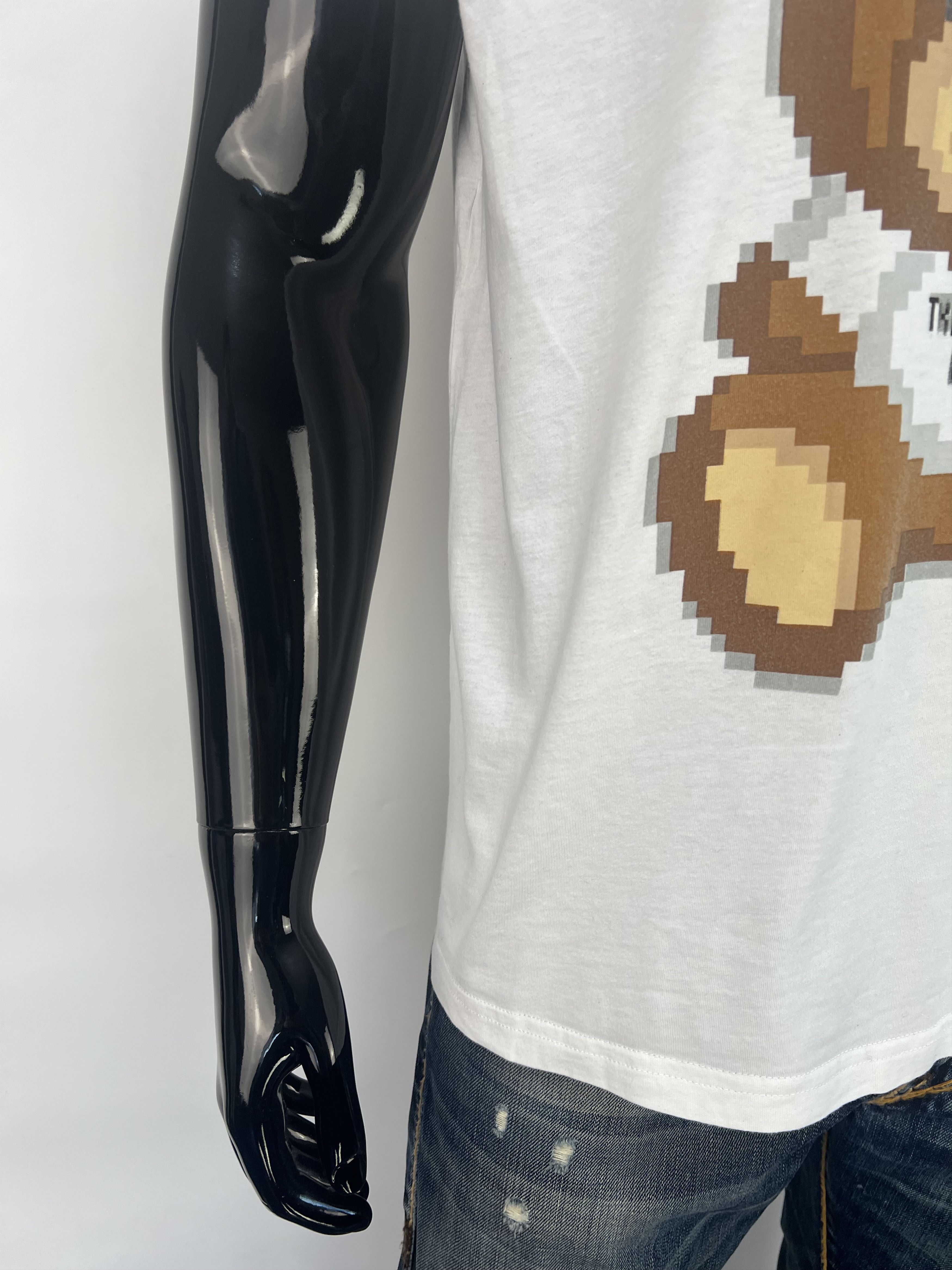Moschino Moschino Couture Sims Pixel Capsule Teddy Bear Tee Size US L / EU 52-54 / 3 - 10 Thumbnail