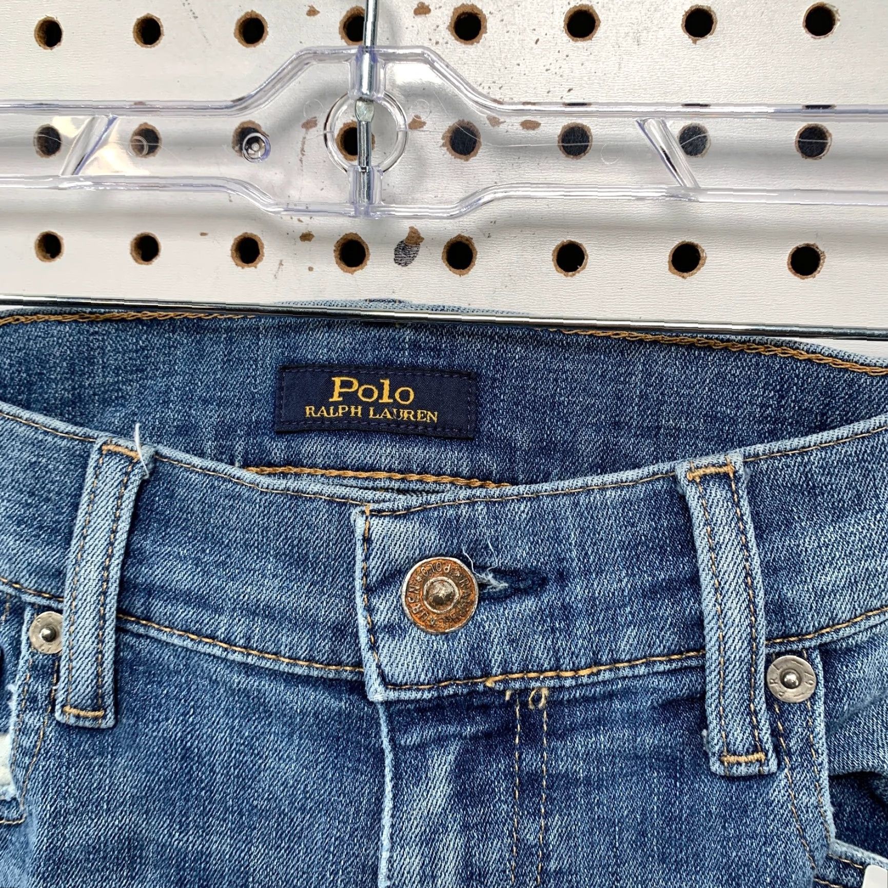 Polo Ralph Lauren Polo Ralph Lauren Jeans Womens 26 Denim Blue Tompkins Skinny Fit 28x29.5 Size 26" / US 2 / IT 38 - 4 Thumbnail