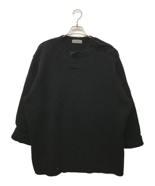 Yohji Yamamoto Yohji Yamamoto pour homme Henley neck snap button knit Size US L / EU 52-54 / 3 - 1 Thumbnail