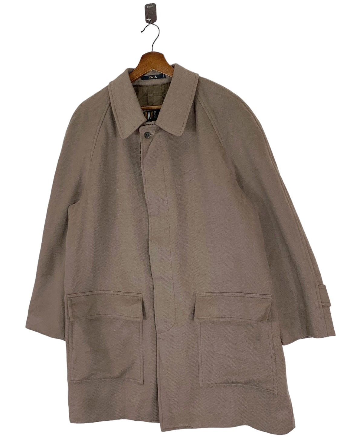 DAKS VINTAGE DAKS LONDON ENGLAND WOOL OVERCOAT Size US M / EU 48-50 / 2 - 2 Thumbnail