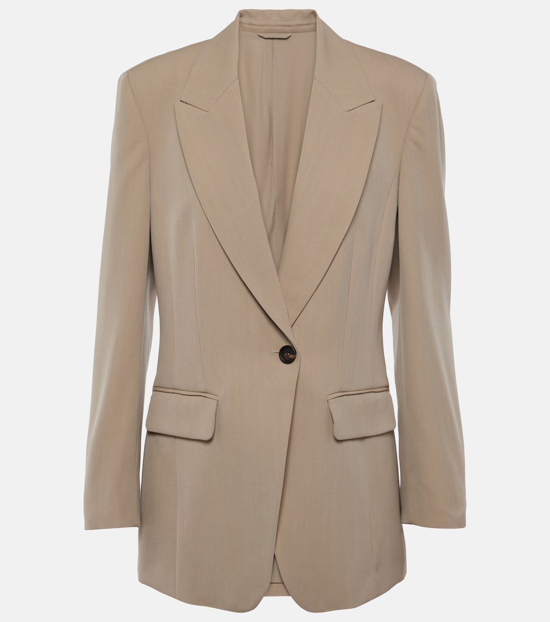 Brunello Cucinelli o1y0725 Blazer in Sand Size L / US 10 / IT 46 - 1 Thumbnail