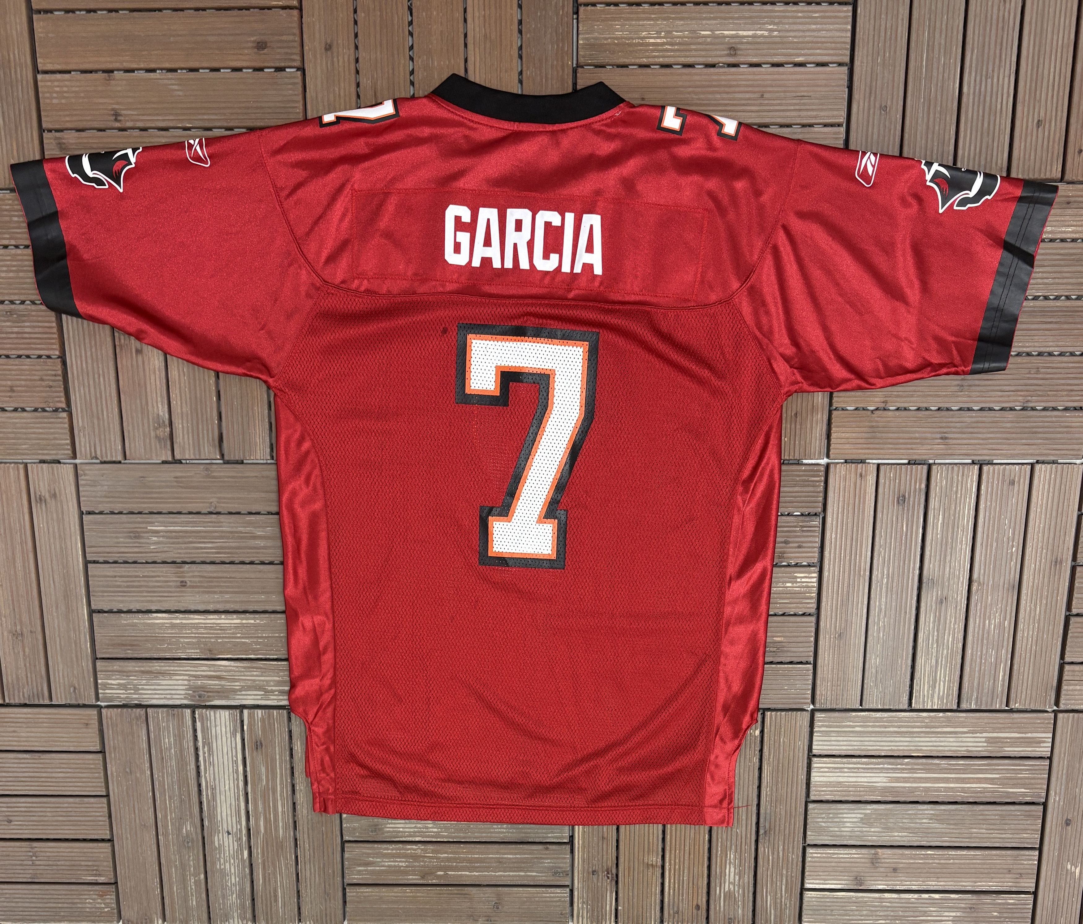 Reebok Tampa Bay Buccaneers Jeff Garcia Vintage Football Jersey Size US L / EU 52-54 / 3 - 3 Thumbnail