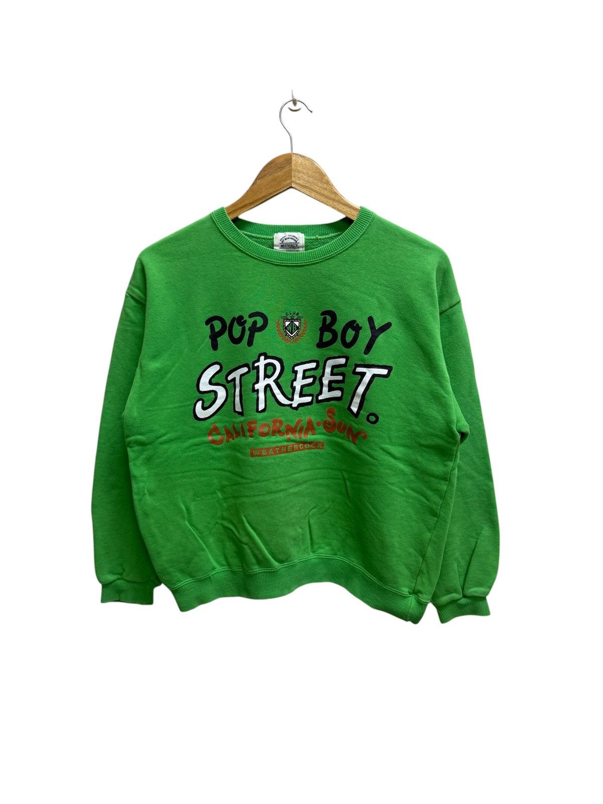 Japanese Brand Vintage Weathercock Pop Boys Street Size Youth Sweathsirt Size US M / EU 48-50 / 2 - 1 Thumbnail