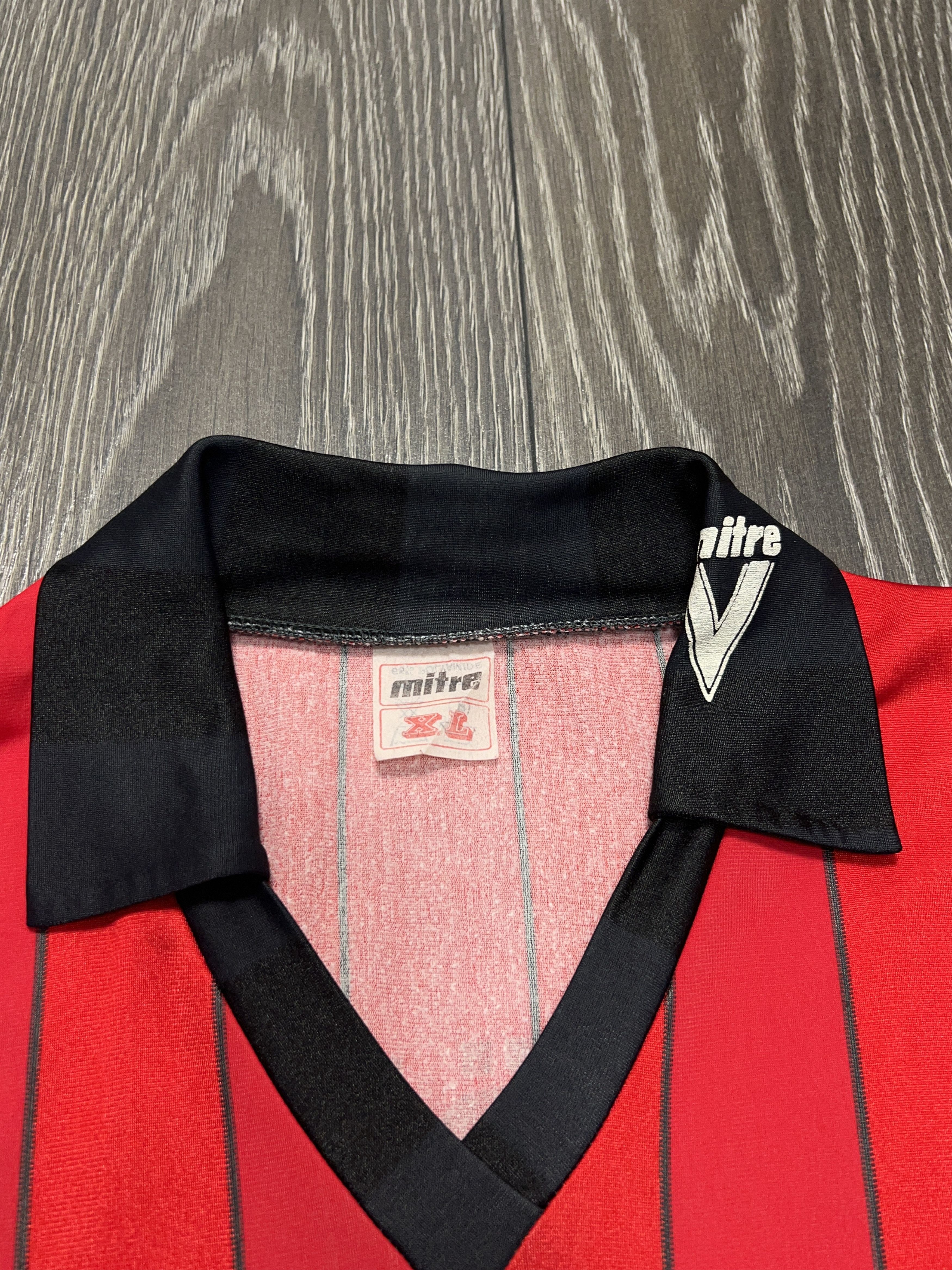 Other 1980s Mens Mitre #14 Vasalunds IF Football Shirt Jersey LS Size US XL / EU 56 / 4 - 4 Thumbnail