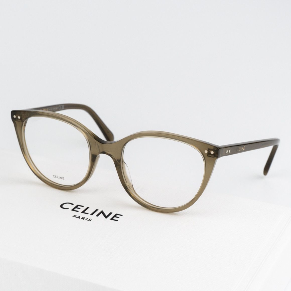 NEW Celine CL50068I 093 Women Round Eyeglasses