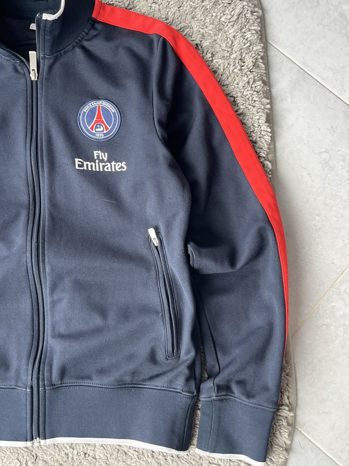Nike Vintage Nike Zip Soccer Football team PSG Size US S / EU 44-46 / 1 - 3 Thumbnail