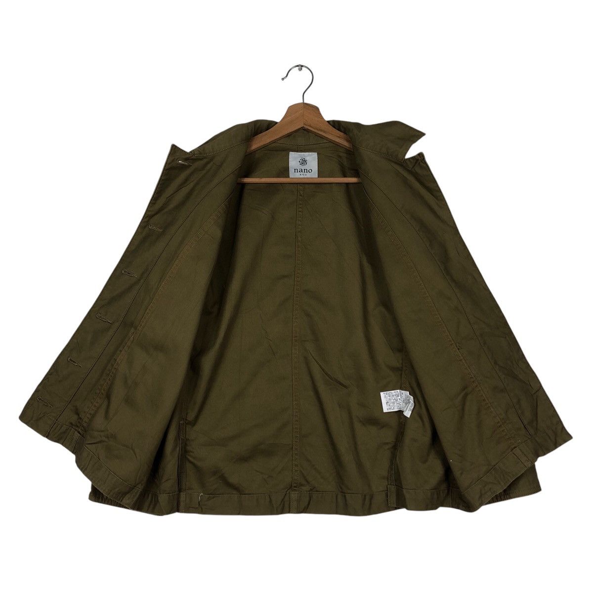 Japanese Brand 📌Vintage Chore Jacket Work Button Nano & Co Issey Miyake Size US M / EU 48-50 / 2 - 14 Thumbnail
