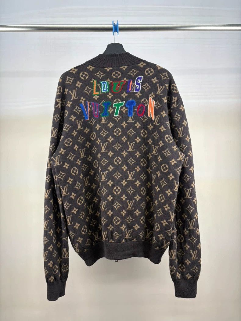 Louis Vuitton Louis Vuitton NBA Zip Wool Jacket XXL -2505 Size US XXL / EU 58 / 5 - 2 Thumbnail
