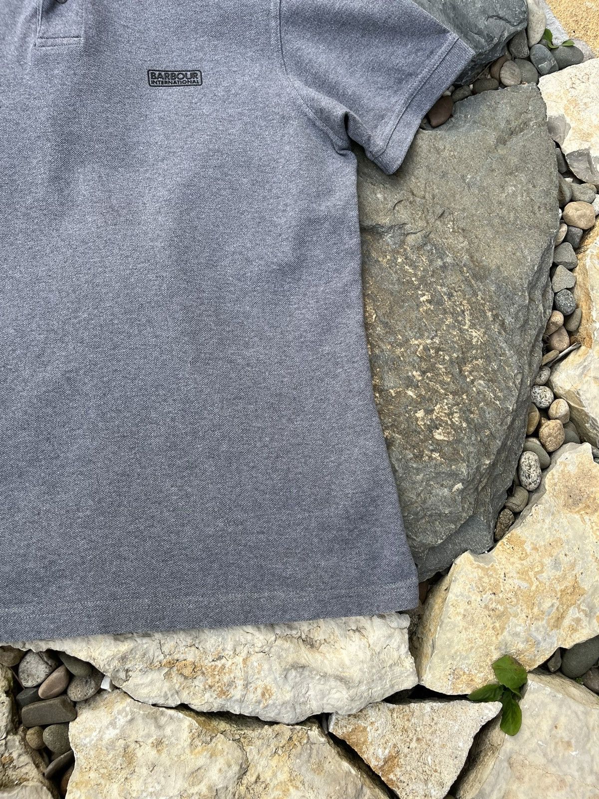 Barbour × Designer Barbour international polo t-shirt tee chest small logo Size US L / EU 52-54 / 3 - 6 Thumbnail