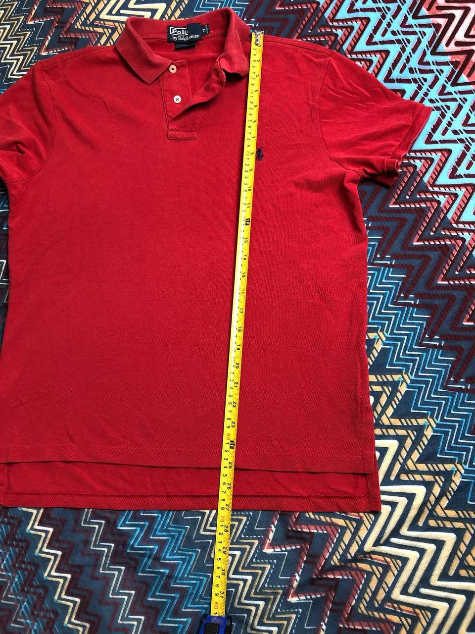 Polo Ralph Lauren × Ralph Lauren × Vintage 🇺🇸Vintage Polo Ralph Lauren Chief Keef Big Logo Tee Size US M / EU 48-50 / 2 - 8 Thumbnail