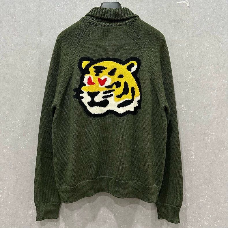 Louis Vuitton Louis Vuitton Co-branded tiger-head cardigan sweater Size US L / EU 52-54 / 3 - 2 Thumbnail