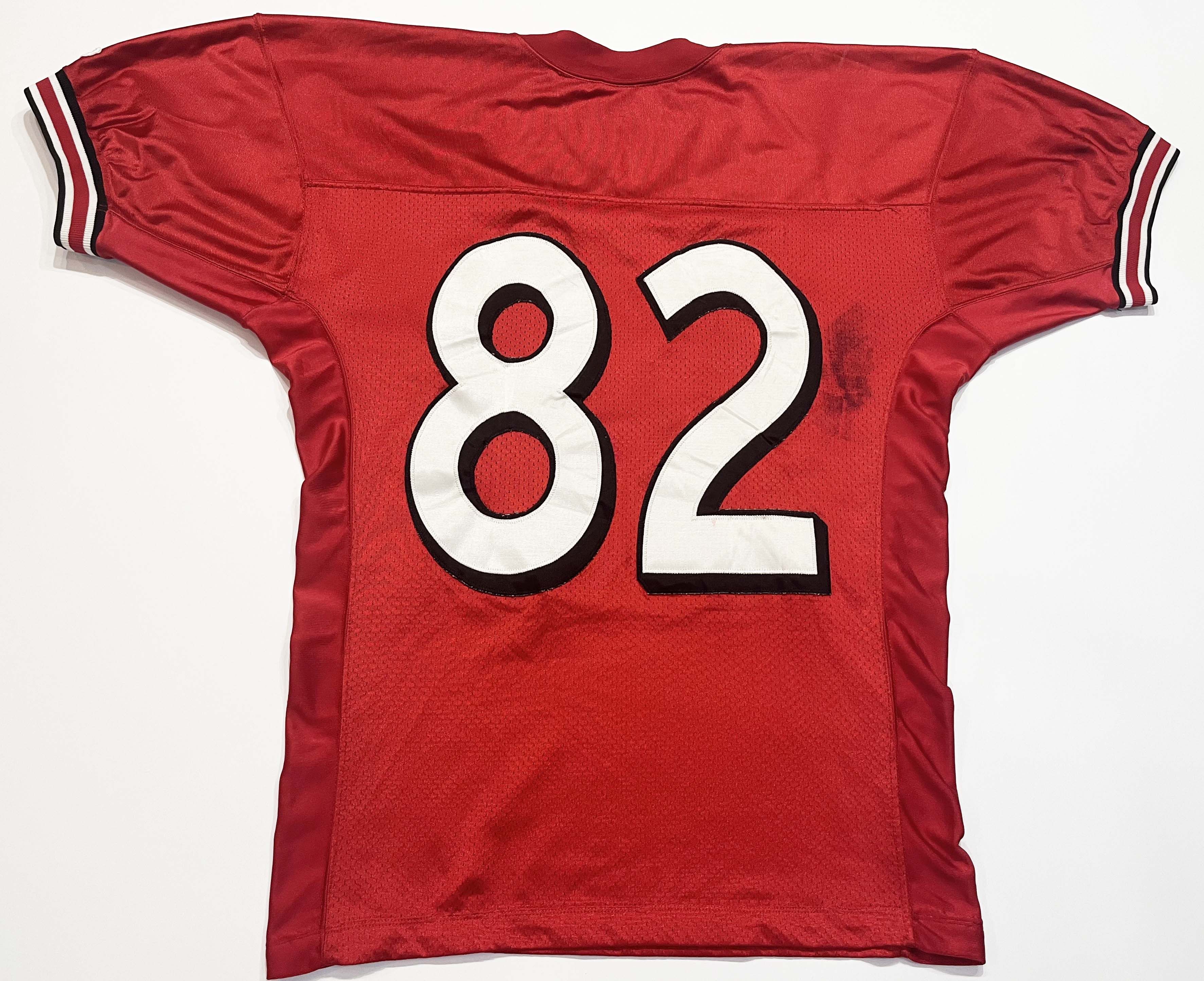 Wilson Vintage Wilson New Jersey Rutgers #82 NCAA Football Jersey Size US L / EU 52-54 / 3 - 4 Thumbnail