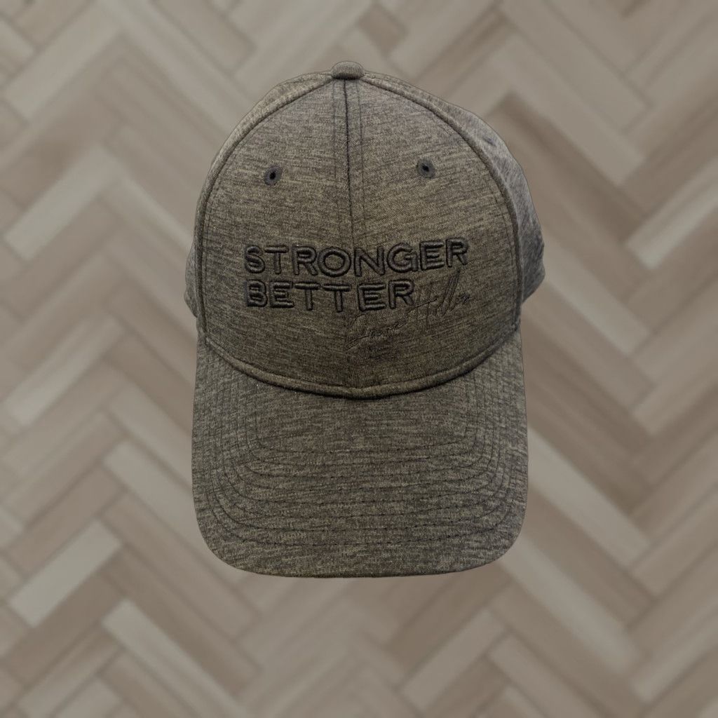 New Era New Era Stronger Better Dave Hollis Snapback Hat Adjustable Dark Gray Casual Mens Size ONE SIZE - 1 Thumbnail