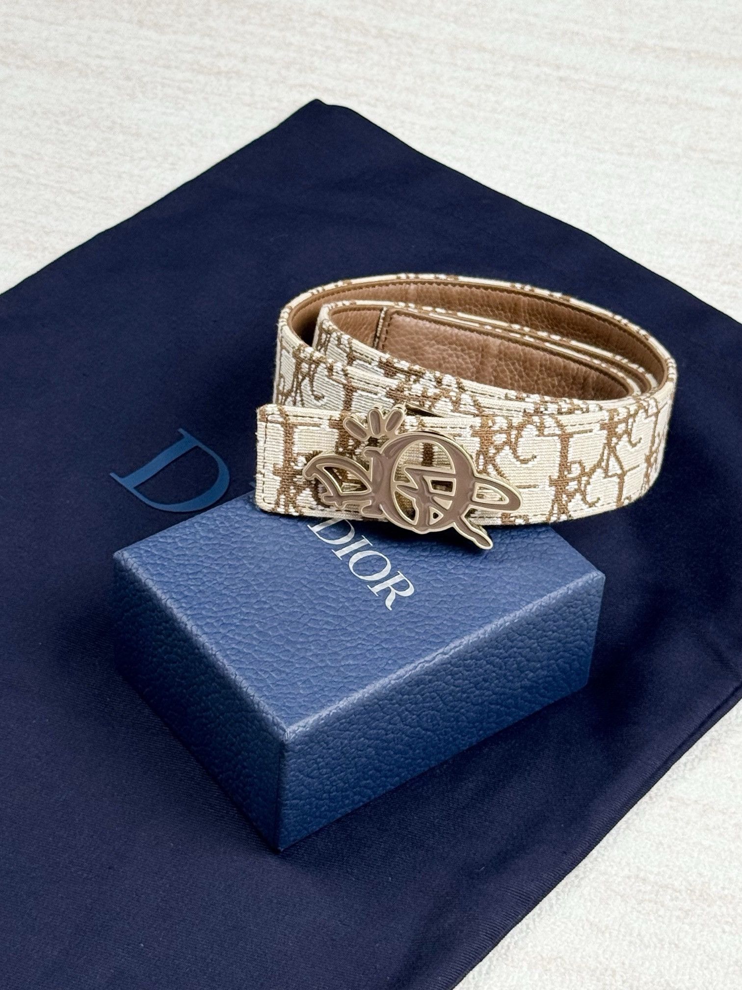 cactus jack dior belt