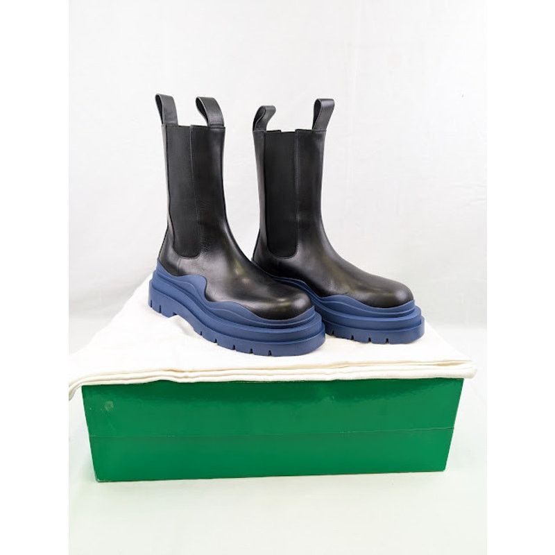 Bottega Veneta o1rshd1 Tire Boots in Black Size US 11 / EU 44 - 21 Thumbnail