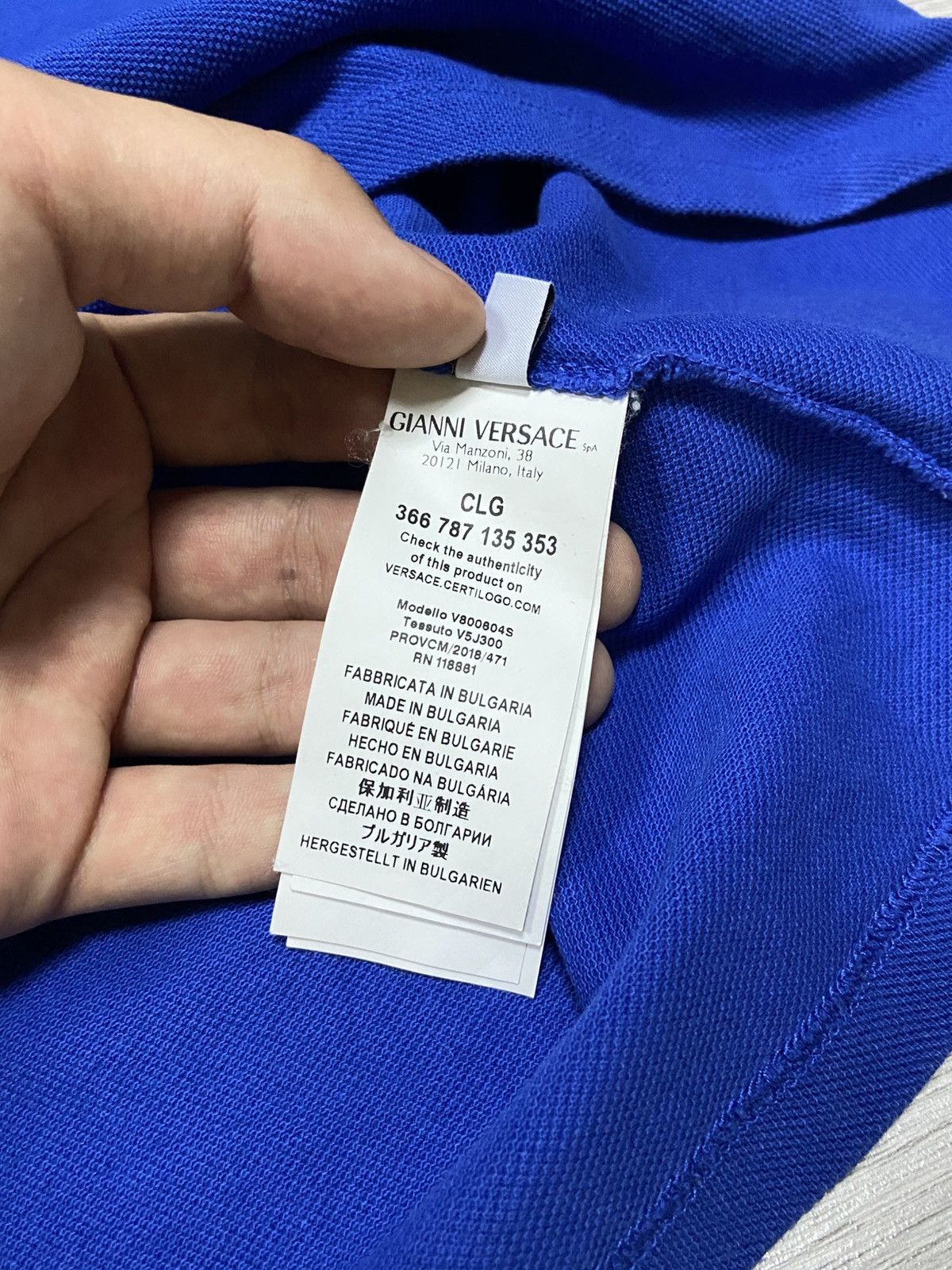 Versace Versace half Medusa head polo shirt Size US S / EU 44-46 / 1 - 5 Thumbnail