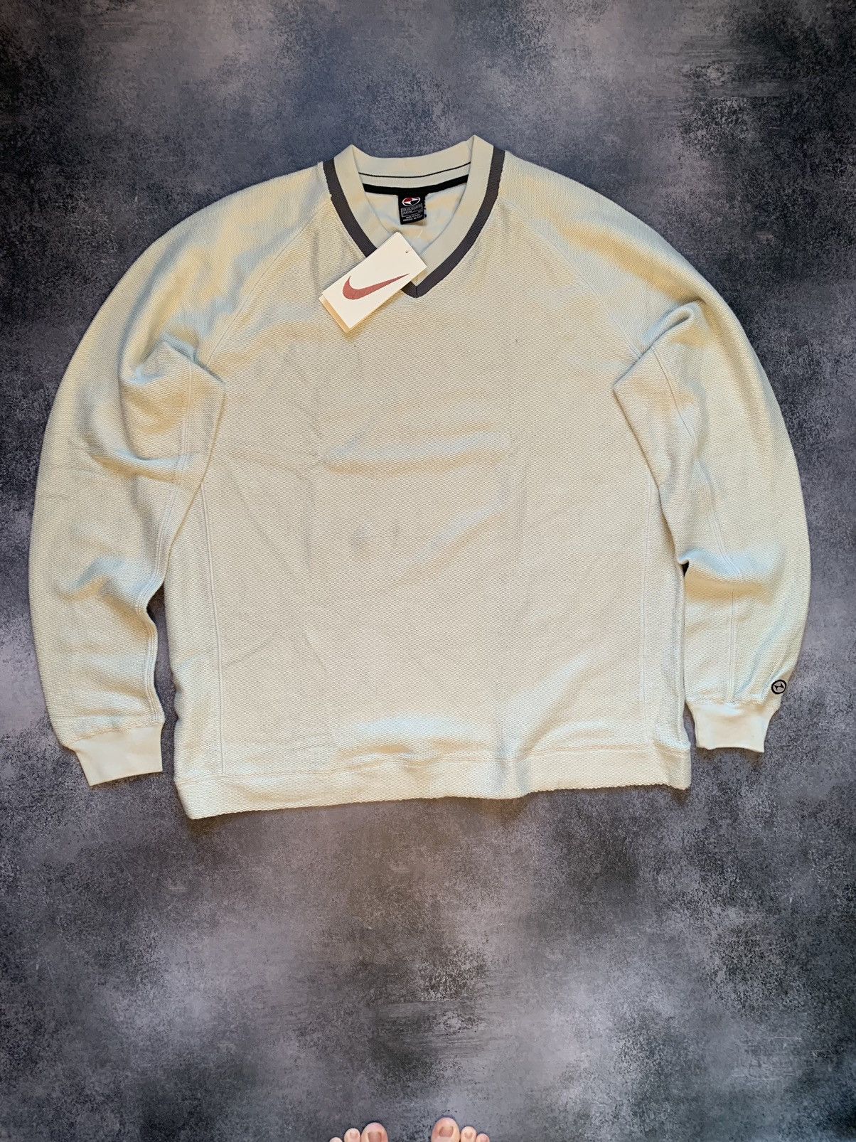 Nike × Vintage Vintage nike knit sweater y2k Size US XXL / EU 58 / 5 - 11 Thumbnail