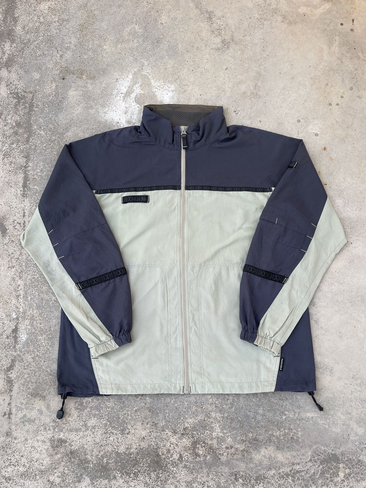 Columbia × Vintage Vintage Columbia Y2K Zip Up Windbreaker Size US XL / EU 56 / 4 - 1 Thumbnail
