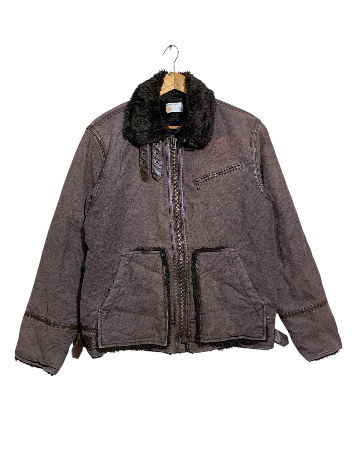 Edwin 🔥EDWIN SHERPA JACKETS BROWN Size US M / EU 48-50 / 2 - 1 Thumbnail